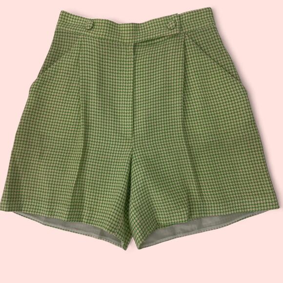 Vintage fendi 365 green houndstooth - Picture 1 of 4